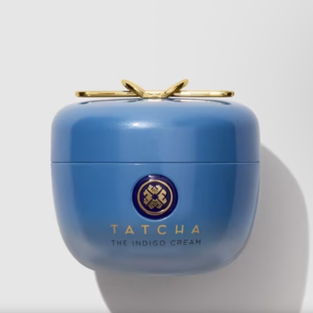 Tatcha Indigo Overnight Repair Cream with Gold Accents